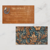 Western Rangliste Details Karte (Vorne/Hinten)