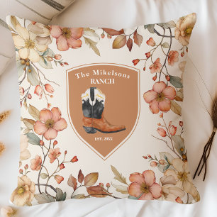 Western-Rangliste für benutzerdefinierte Familienn Kissen