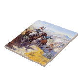 Western "Rauchen Sie sich aus" Art von Charles M. Fliese (Seite)