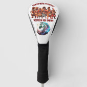 Western Red Indian Fighters of Courage Unity - Golf Headcover (Vorderseite)