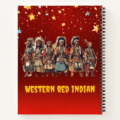 Western Red Indian Fighters of Courage Unity - Notizblock (Rückseite)
