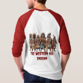 Western Red Indian Fighters of Courage Unity - T-Shirt (Rückseite)