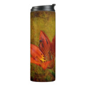 Western Red Prairie Lily Icon Thermosbecher (Nach links gedreht)