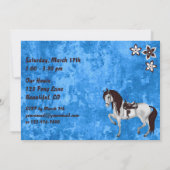 Western Reiten Geburtstag Einladung (Rückseite)