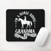 Western Reiten Großmutter Reiten G Mousepad (Mit Mouse)