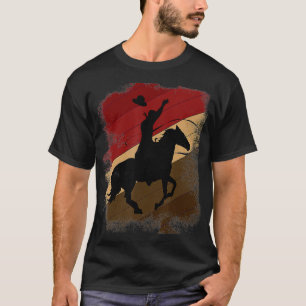 Western-Reiter-Bauer-Reitsport-Geschenk Ho T-Shirt