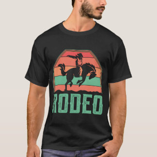Western Reitleiter Rodeo Reiter Cowboy Freund T-Shirt