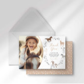 Western Reitschian Geburtstag Danke Karte