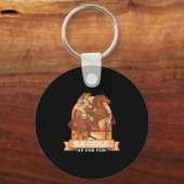 Western-Reitsport-Spaß für Spaß zusammenstellen Schlüsselanhänger (Vorderseite)