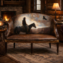 Western Rider Decoupage Seidenpapier