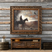 Western Rider Decoupage Seidenpapier