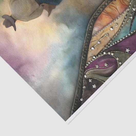 Western Rider Decoupage Seidenpapier (Ausschnitt)