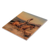 Western "Riding Herd" von Edward Borein Fliese (Seite)