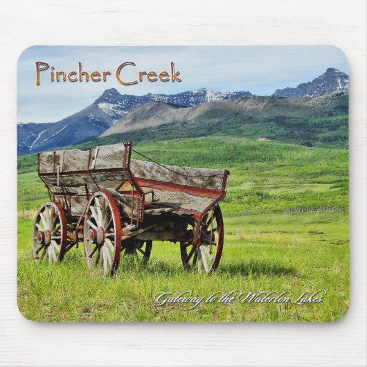 Western Rocky Mountain Landschaftsbild Mouse Pad Mousepad (Vorne)