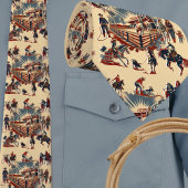 Western Rodeo Arena Cowboy Cowgirl Rodeo Events Krawatte