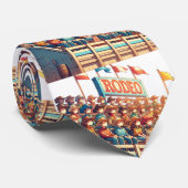 Western Rodeo Arena Krawatte (Gerollt)