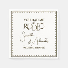Western Rodeo Bridal Paares Polterabend
