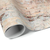 Western Rodeo Bull Country Cowboy Vintag rustikal Geschenkpapier (Rolleneckpunkt)