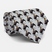 Western Rodeo Bull Reitsport Mens Necktie Krawatte (Gerollt)