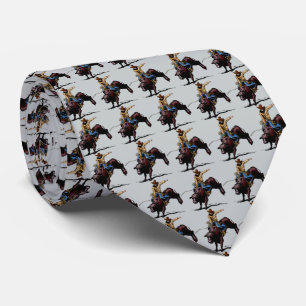 Western Rodeo Bull Reitsport Mens Necktie Krawatte