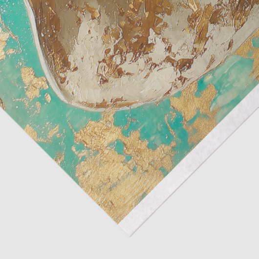 Western Rodeo Chic Decoupage Seidenpapier (Ausschnitt)