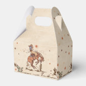 Western Rodeo Country Cowboy Geburtstag Geschenkschachtel (Rückseite)