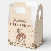 Western Rodeo Country Cowboy Geburtstag Geschenkschachtel (Geöffnet)
