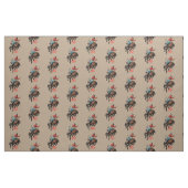 Western Rodeo Cowboy Bareback Bronc Reitsport Stoff (Fat Quarter (45,7 x 55,9 cm))