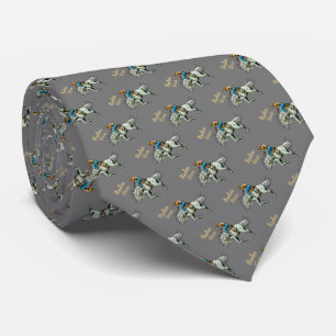 Western Rodeo Cowboy Bronc Rider Necktie Krawatte