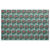 Western Rodeo Cowboy Bronc Riding Imitate Leather Stoff (Yard (91,4 cm))