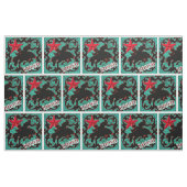 Western Rodeo Cowboy Bronc Riding Imitats Leather Stoff (Fat Quarter (45,7 x 55,9 cm))