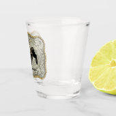 Western Rodeo Cowboy Bull Riding Gürtel Schnalle Schnapsglas (Rechts)