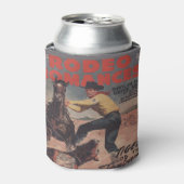 Western Rodeo Cowboy Calf Roping Rodeo Romance Dosenkühler (Kanne Vorderseite)