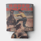 Western Rodeo Cowboy Calf Roping Rodeo Romance Dosenkühler (Rückseite)