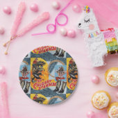 Western Rodeo Cowboy Collage Print Paper Teller (Party)