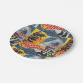 Western Rodeo Cowboy Collage Print Paper Teller (Schrägansicht)