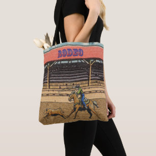 Western Rodeo Cowboy Cowgirl Calf Roping Tasche