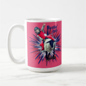 Western Rodeo Cowboy Cowgirl Mutton Busting Kaffeetasse (Links)
