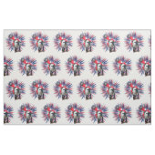 Western Rodeo Cowboy Cowgirl Mutton Busting Stoff (Fat Quarter (45,7 x 55,9 cm))