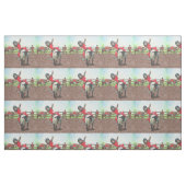 Western Rodeo Cowboy Cowgirl Mutton Busting Stoff (Fat Quarter (45,7 x 55,9 cm))