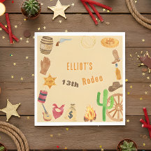 Western Rodeo Cowboy Geburtstag