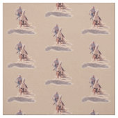 Western-Rodeo-Cowboy-Kalb-Roping Druck Stoff (Muster)