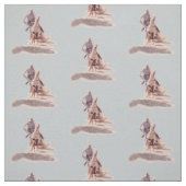 Western-Rodeo-Cowboy-Kalb-Roping Druck Stoff (Muster)