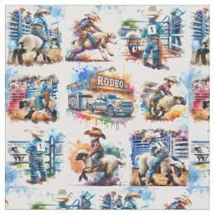Western Rodeo Cowboy Kids Mutton Busting Stoff