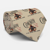 Western Rodeo Cowboy Pferd kaufen Es ist, wer wir  Krawatte (Gerollt)