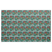 Western-Rodeo-Cowboy-Roping Imitat-Leder Stoff (Yard (91,4 cm))