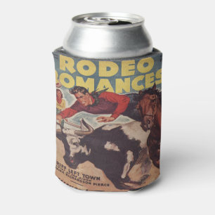 Western Rodeo Cowboy Steer Wrestling Rodeo Romance Dosenkühler