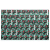 Western-Rodeo-Cowboy-Stier-ReitImitat-Leder Stoff (Yard (91,4 cm))