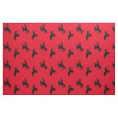 Western-Rodeo-Cowboy-sträubender Stoff (Fat Quarter (45,7 x 55,9 cm))