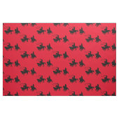 Western Rodeo Cowboy Team Roping Stoff (Fat Quarter (45,7 x 55,9 cm))